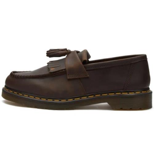 Dr. Martens Adrian Loafers Läder Mörkbrun Brown, Herr