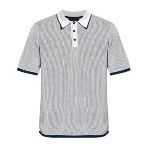 Rag & Bone Polo Harvey Blue, Herr