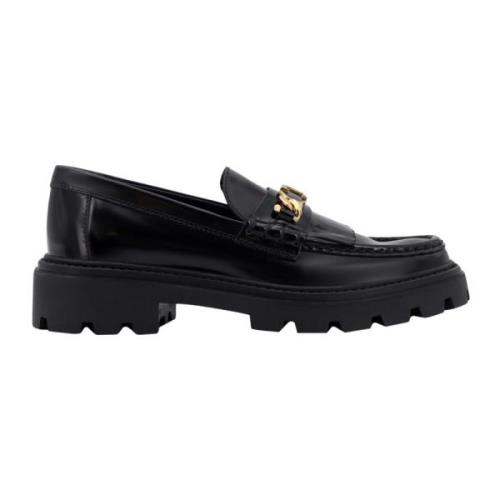 Tod's Svarta Loaferskor för Kvinnor Black, Dam