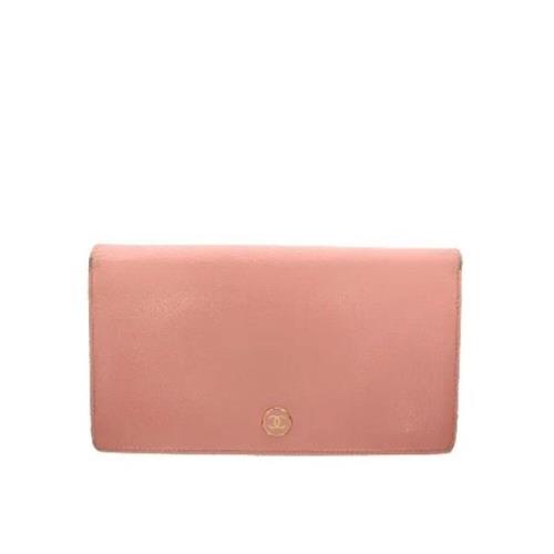 Chanel Vintage Pre-owned Laeder plnbcker Pink, Dam