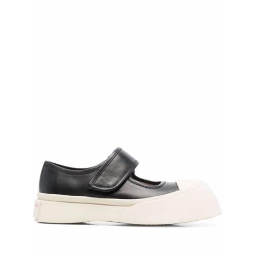 Marni Svart Jane Sandal - Stilren och Elegant Black, Dam