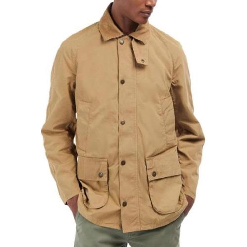 Barbour Beige Jacka Ss23 Beige, Herr