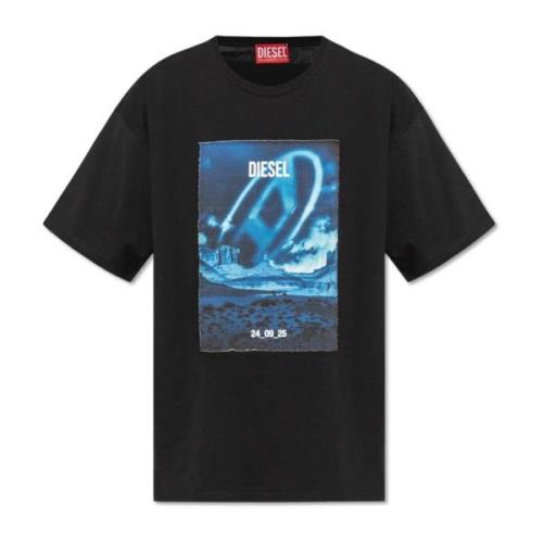 Diesel T-shirt `T-Boxt-Q16` Black, Herr