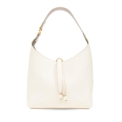 Chloé Marcie Hobo Liten Axelväska Beige, Dam