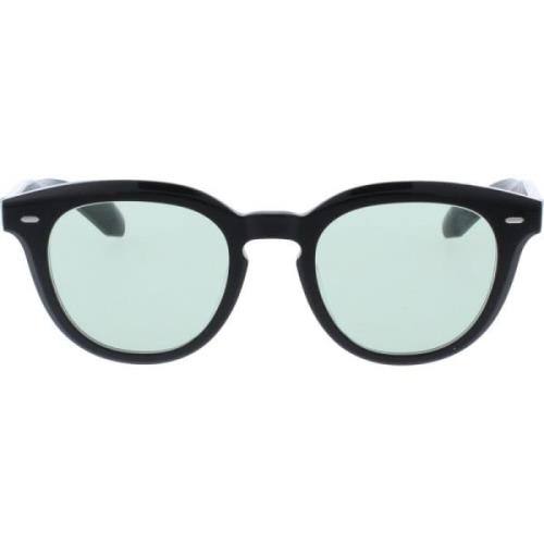 Oliver Peoples Ikoniska solglasögon med linser Black, Herr