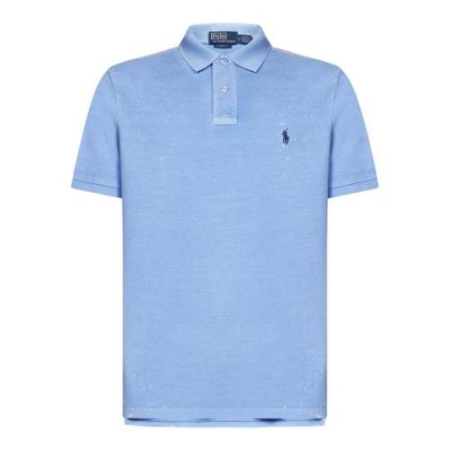 Ralph Lauren Klassisk Blå Polo Tröja Blue, Herr