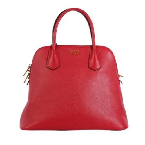 Prada Vintage Pre-owned Laeder prada-vskor Red, Dam