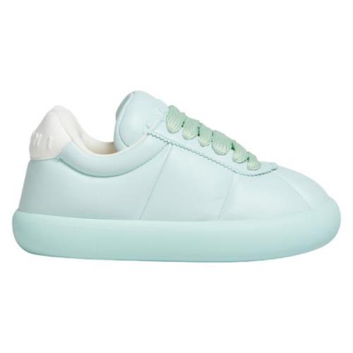 Marni Läder bigfoot 2.0 sneaker Blue, Dam