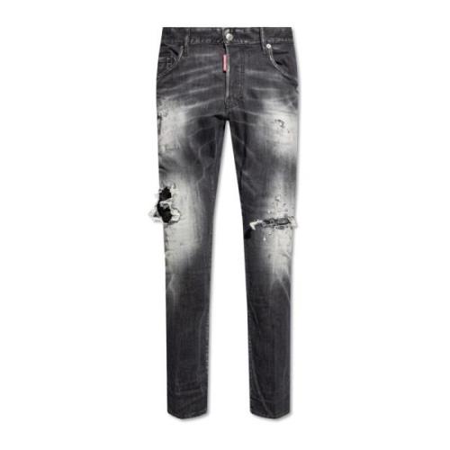 Dsquared2 Skater Jeans Black, Herr