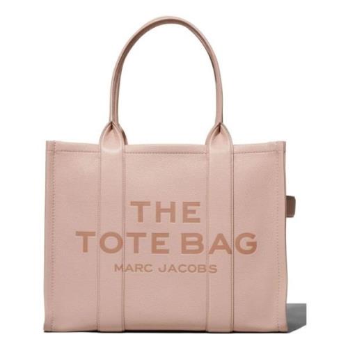 Marc Jacobs Puderrosa Läder Toteväska Pink, Dam