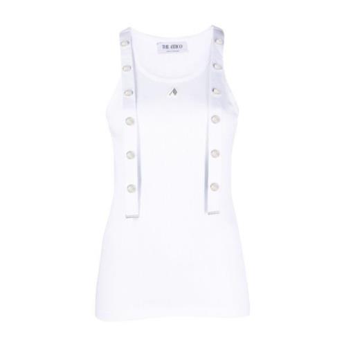 The Attico Tank Top 001 Stiliga Tops White, Dam