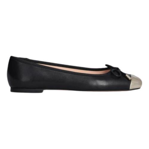 Liu Jo Svart Ballerina Platta Skor Black, Dam