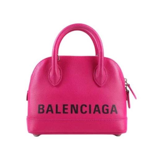 Balenciaga Vintage Pre-owned Laeder totevskor Pink, Dam