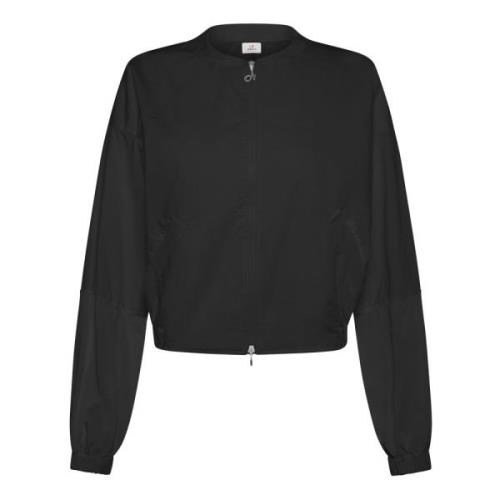 Deha Poplin Bomber Jacket Black, Dam