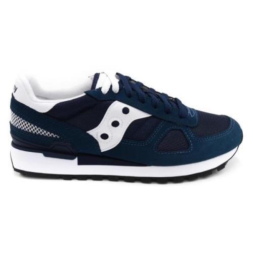 Saucony Skinn- och tygherrskor Blue, Herr