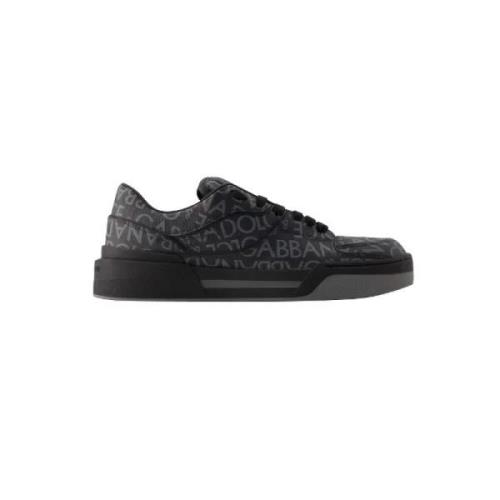 Dolce & Gabbana Tyg sneakers Black, Herr