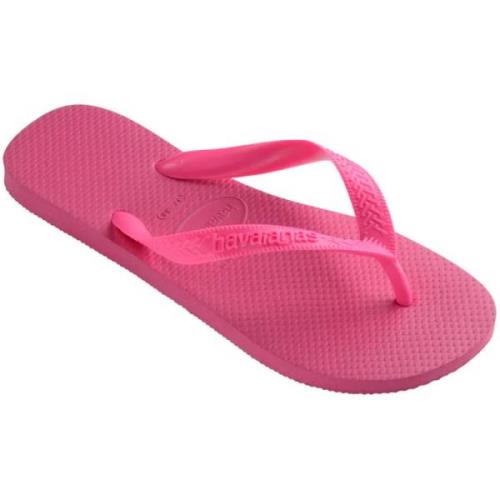 Havaianas Rosa Faux Flip Flops Pink, Dam