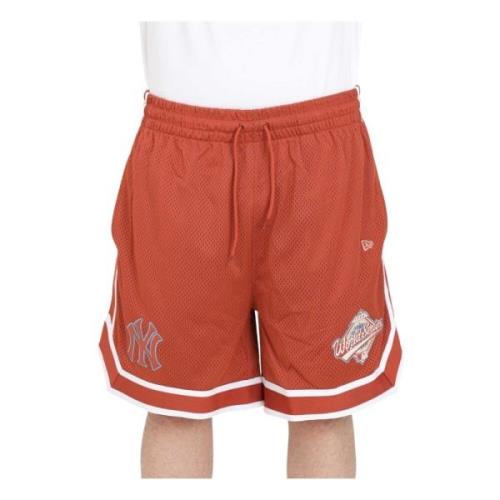 New Era Rostfärgade Yankees World Series sportshorts Orange, Herr