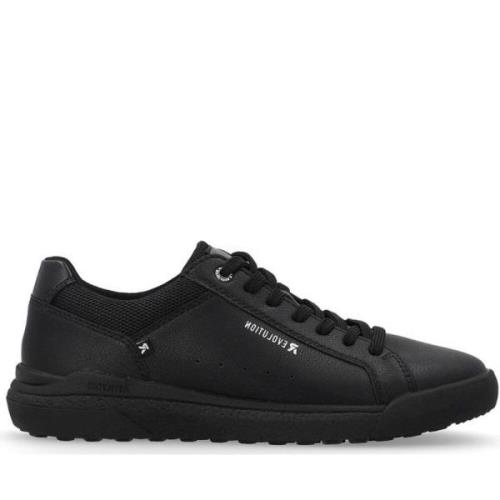 Rieker Svarta Sneakers för Män Black, Herr