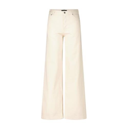 A.p.c. Vintage Style Jeans Elisabeth Beige, Dam