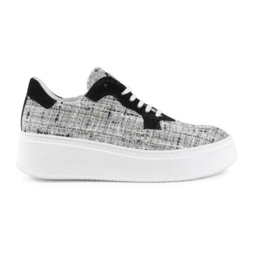 Dee Ocleppo Boucle High Sole Sneaker Gray, Dam