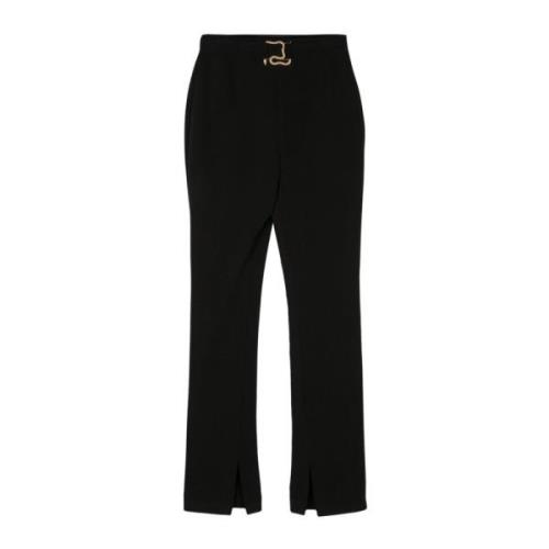 Just Cavalli Wide Trousers Black, Dam