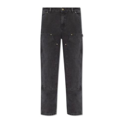 Carhartt Wip Straight-leg jeans Black, Dam