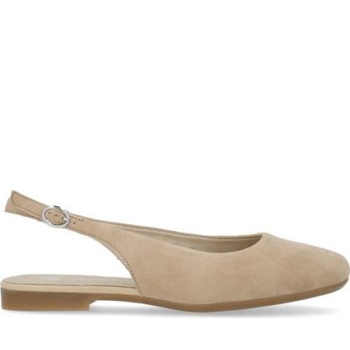 Remonte Beige Casual Platta Sandaler Beige, Dam