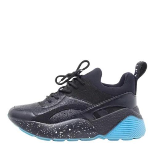 Stella McCartney Pre-owned Pre-owned Tyg sneakers Black, Dam