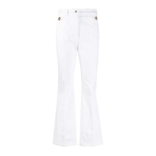 Patou Leather Trousers White, Dam