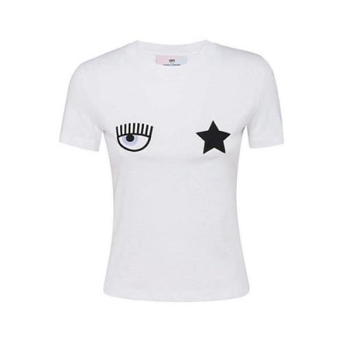 Chiara Ferragni Collection T-shirt White, Dam