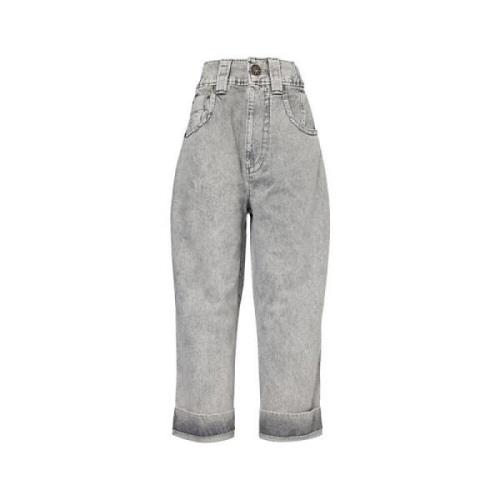 Vaquera Bomull Baby Jeans i Grå Gray, Dam