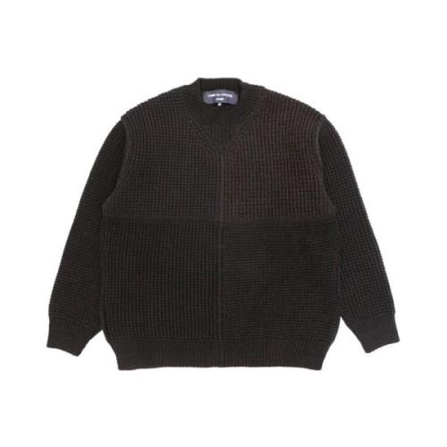 Comme des Garçons Ullkabeltröja Svart Black, Herr