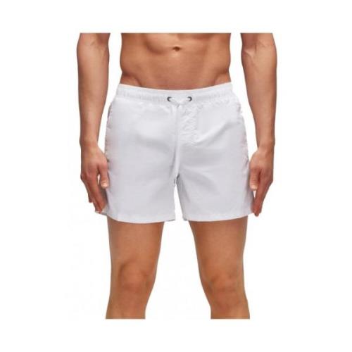 Sundek Ikonisk Taffeta Herr Boxershorts White, Herr