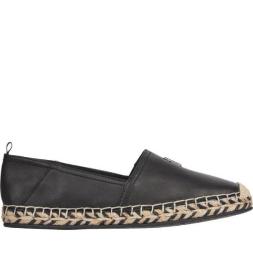 Tommy Hilfiger Svarta Espadriller för Kvinnor Black, Dam