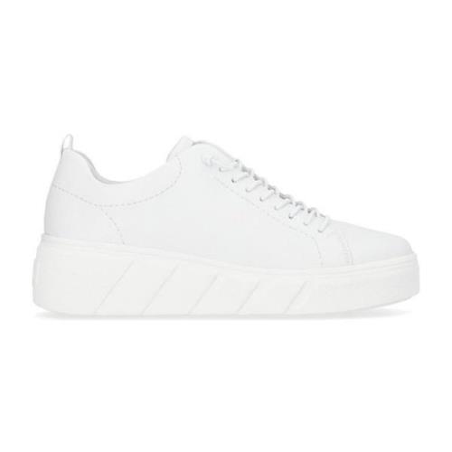 Rieker Vita Sneakers för Kvinnor White, Dam