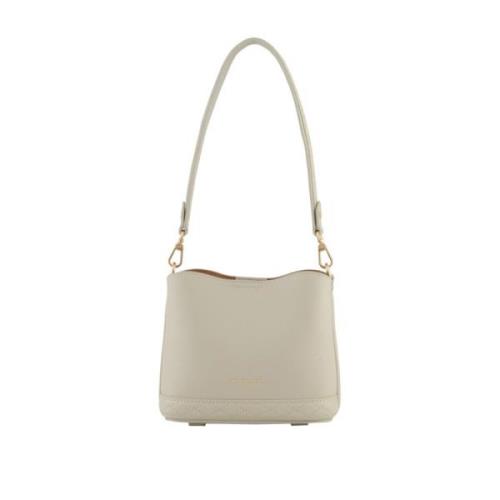 Pourchet Paris Beige Nano Axelväska Beige, Dam