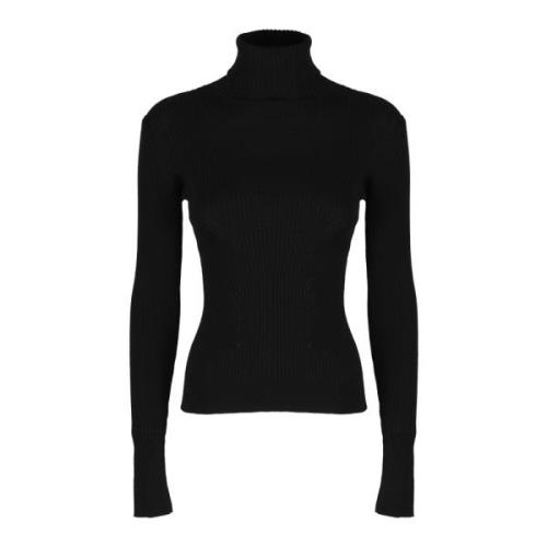 Moschino Linblandning Topp Black, Dam