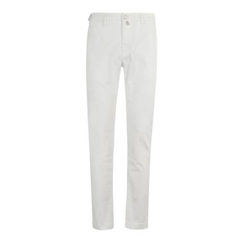 Jacob Cohën Slim Fit Bobby Jeans White, Herr