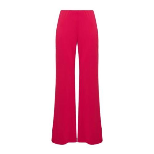Maliparmi Jersey Straight-Leg Byxor Pink, Dam