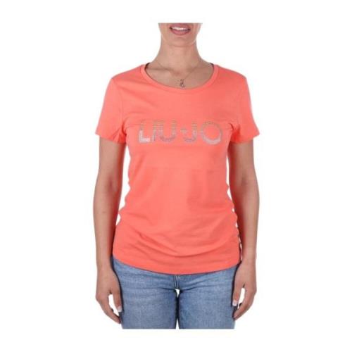 Liu Jo Grundläggande T-shirt Orange, Dam