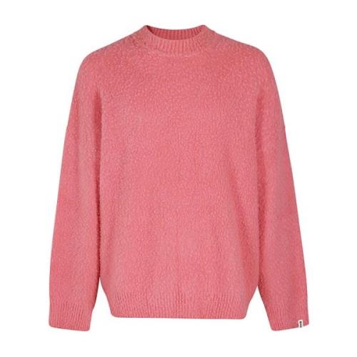 Bonsai Round-neck Knitwear Pink, Herr