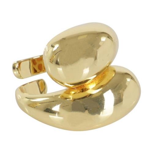 Federica Tosi Elegant Guld Ring ISA Yellow, Dam