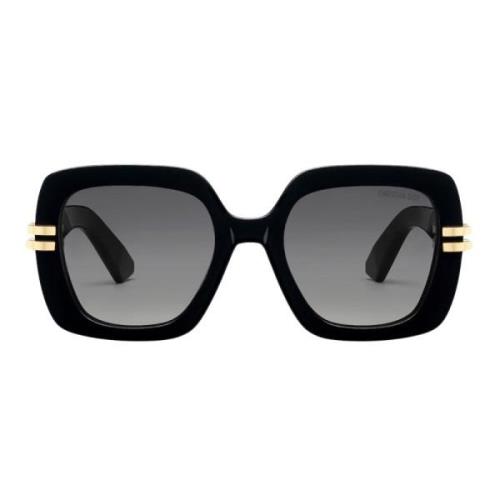 Dior Fyrkantiga solglasögon Modern inspiration Black, Unisex