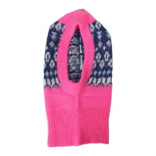 MC2 Saint Barth Stickad Balaclava Multicolor, Dam