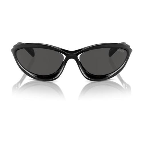 Prada Stiliga Solglasögon Pra23S 1Ab5S0 Black, Unisex