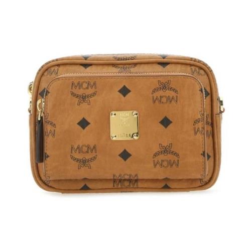 MCM X-mini aren crossbody väska Brown, Dam