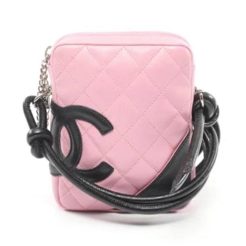 Chanel Vintage Pre-owned Laeder chanel-vskor Pink, Dam