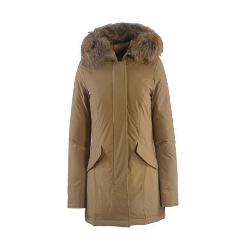 Woolrich Parkas Beige, Dam