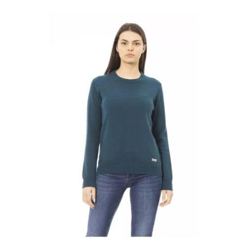 Baldinini Round-neck Knitwear Green, Dam